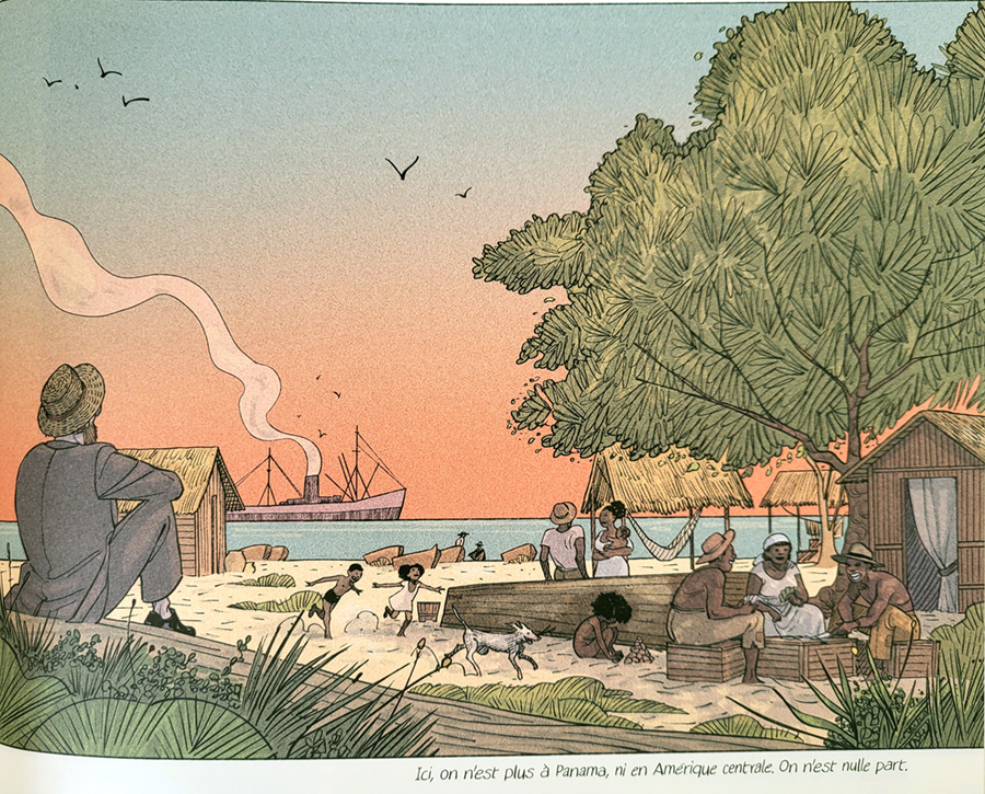 "Illustration de barrio negro"