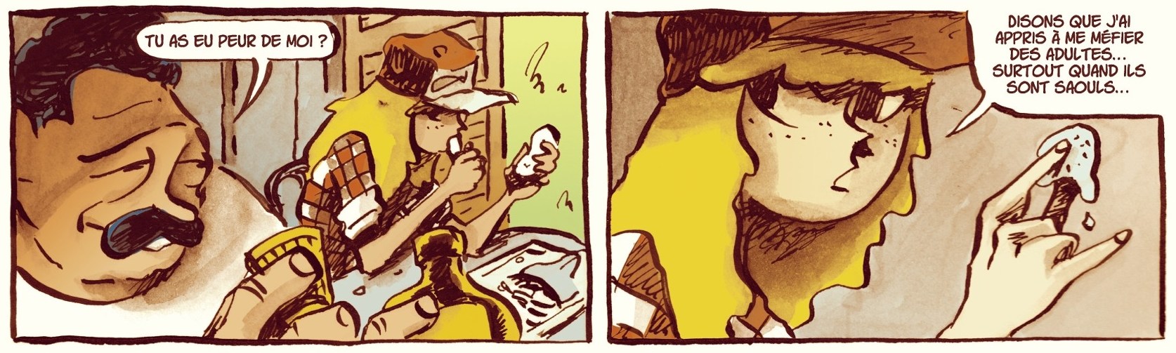 "Illustration de Hemingway, la jeune fille et la mer"